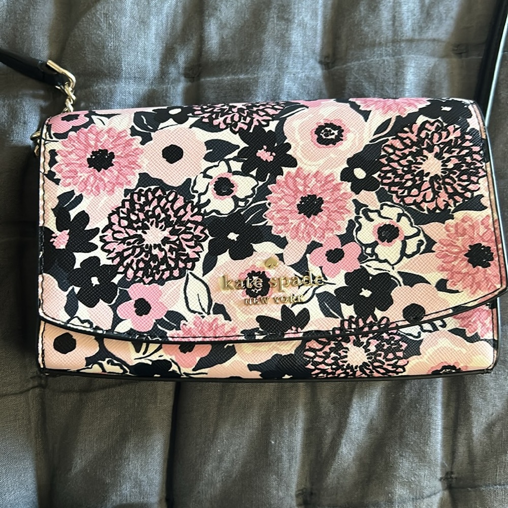 Kate Spade Staci Crossbody dahlia floral
